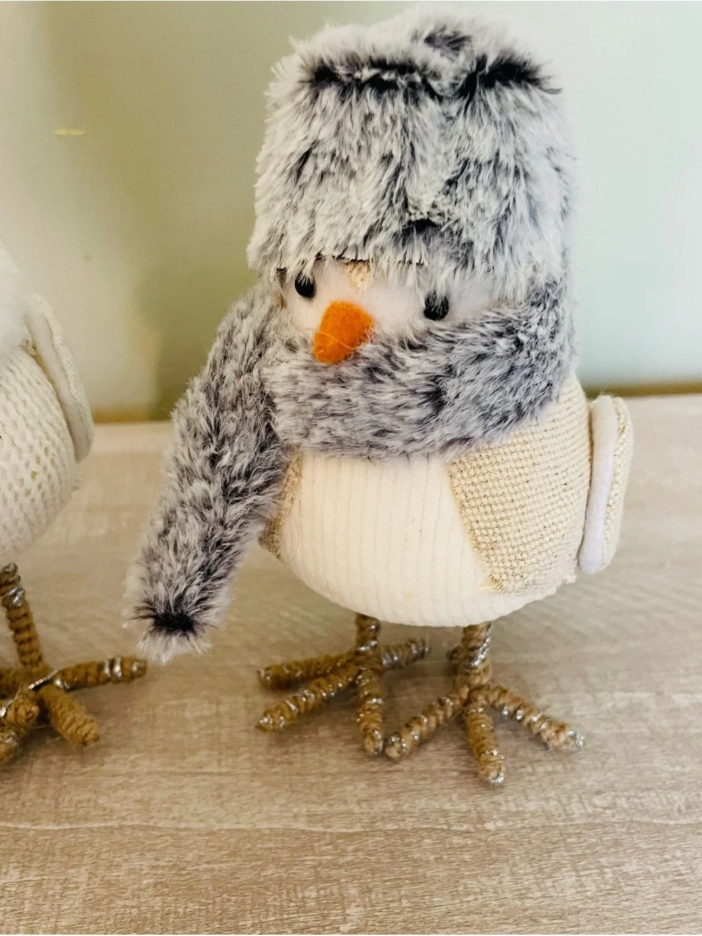 Target 2019 winter fabric bird friends Rue and Pepper holiday featherly pals
